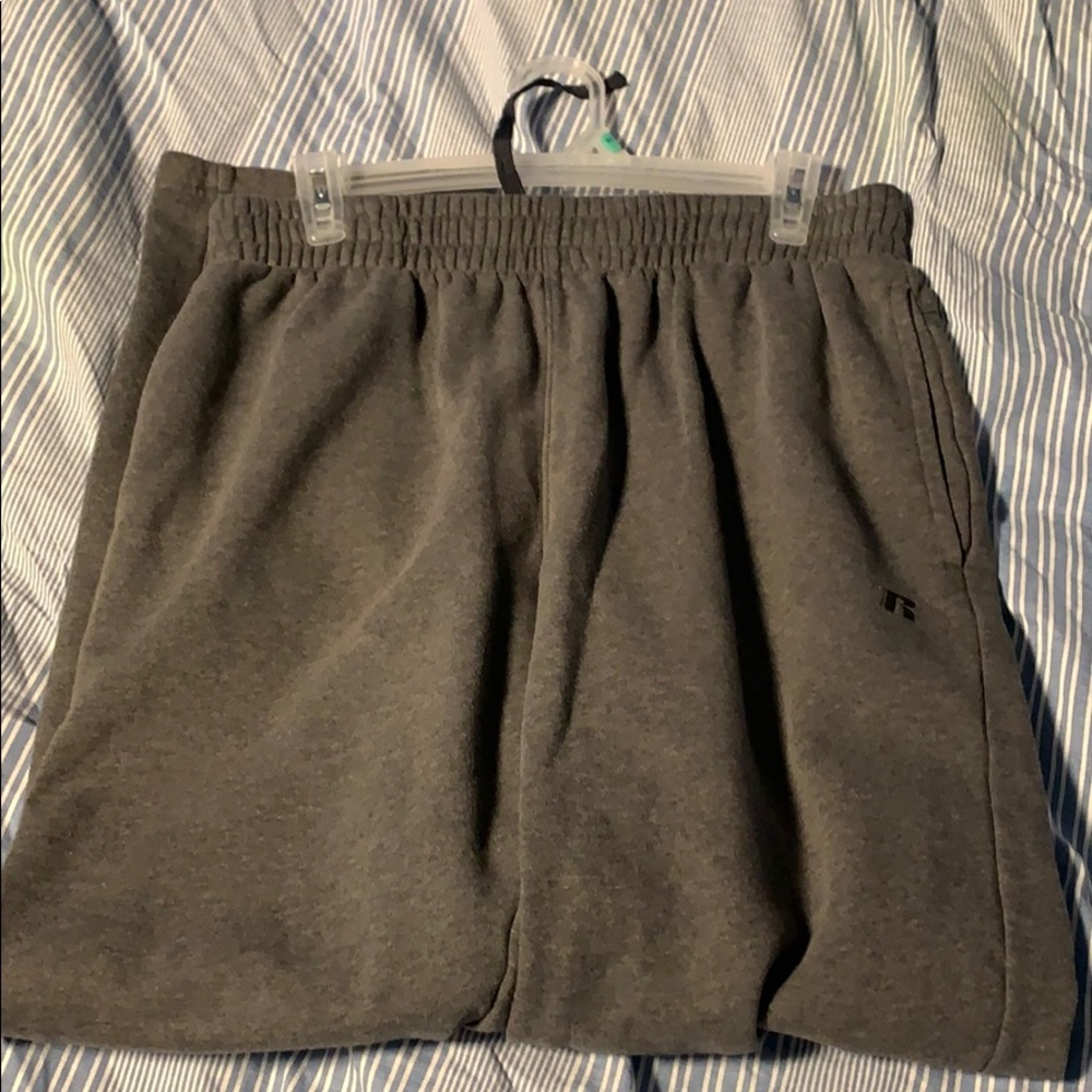 Grey sweatpants